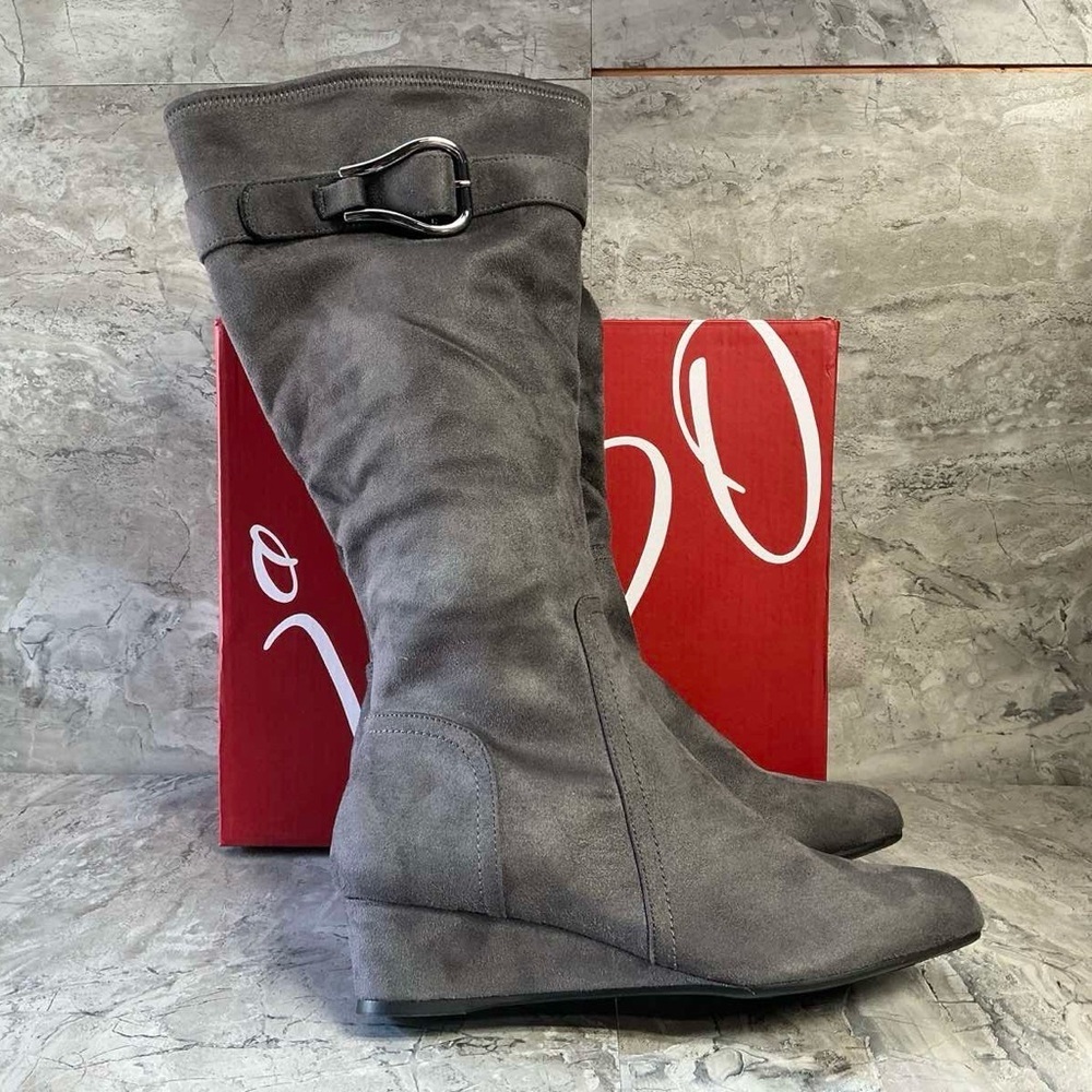 Impo Gelsey Stretch Wedge Boot with Memory Foam - Picture 4 of 4
